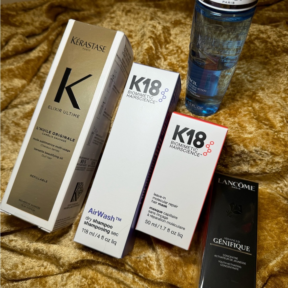 Kerastase Elixir Ultime and K18 Haircare Set